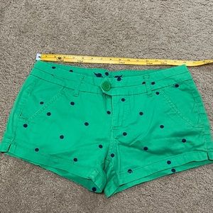 Polka dot shorts